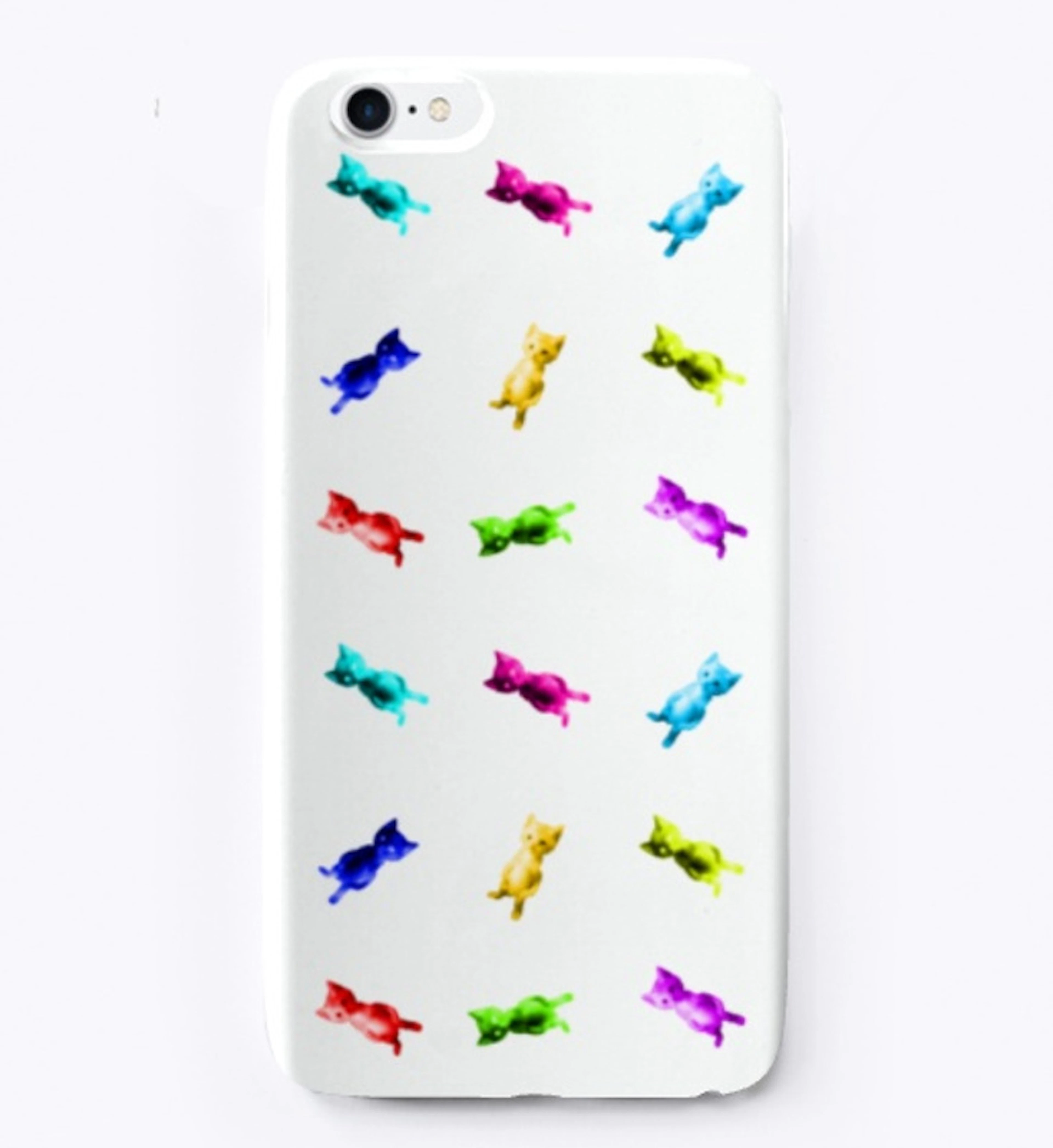 "colorful cats" phone case 
